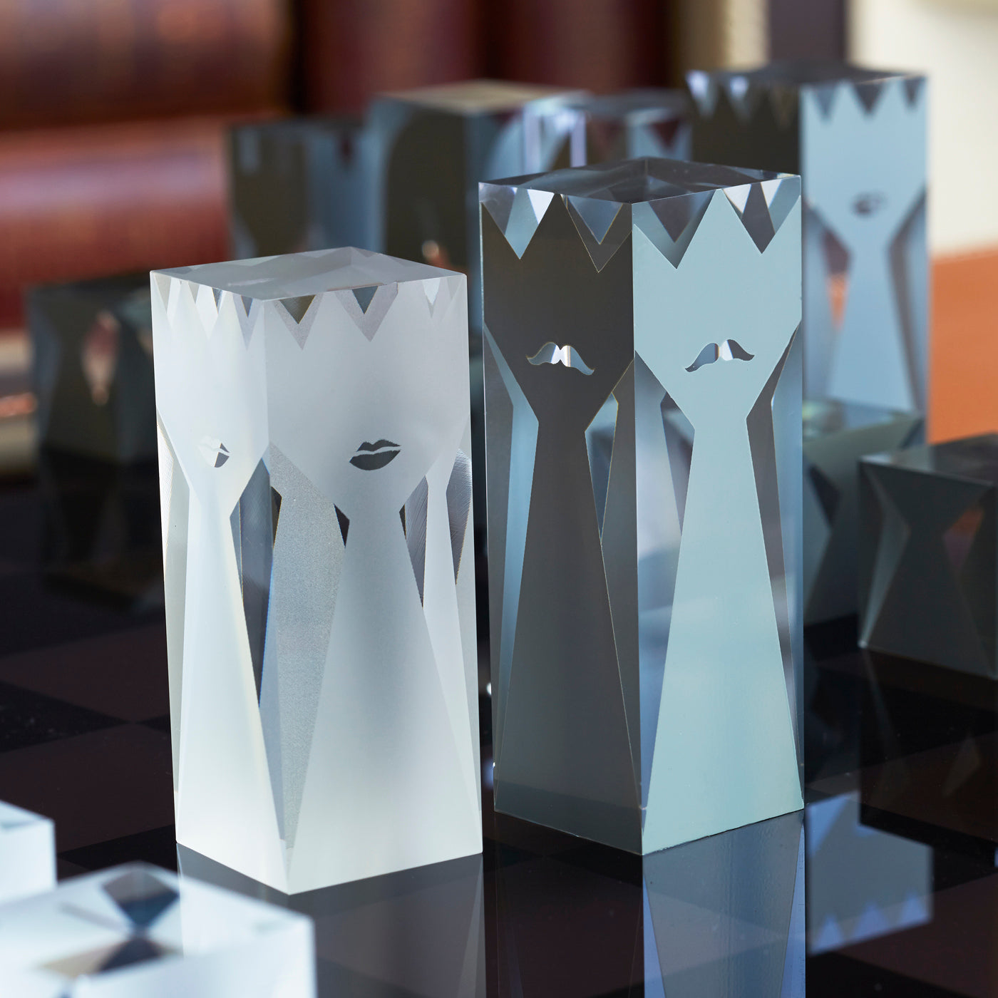 Acrylic Chess Set - Image 3